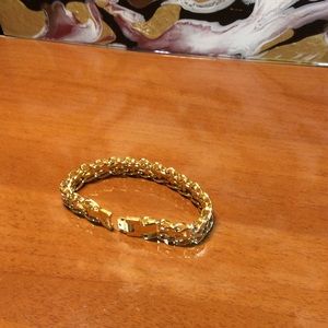 Mens "Liam" Inserted Cross Link Bracelet